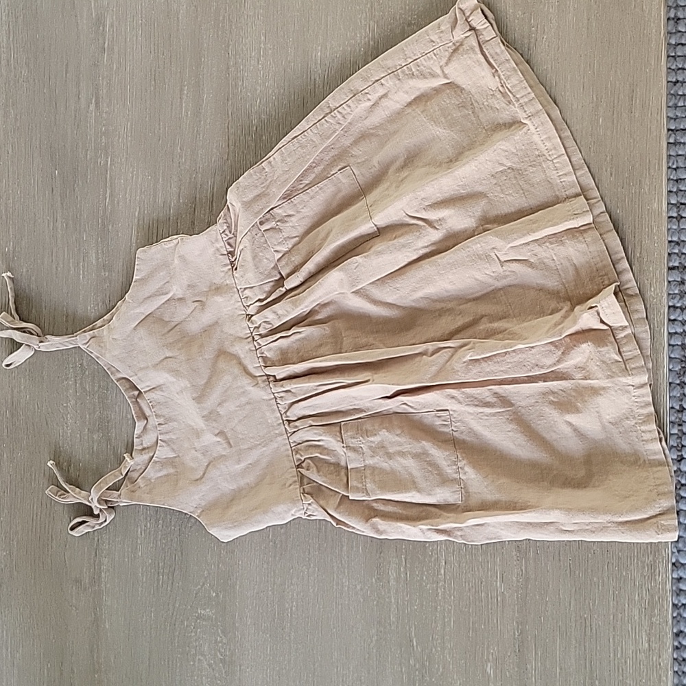 Tan dress